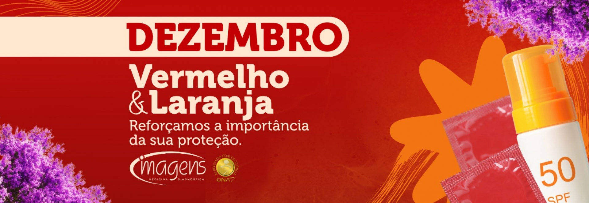 Dezembro Vermelho e Laranja!